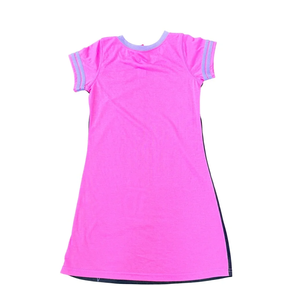 One Direction 1D Nightgown‎ Kids M 8/10 Pink Black Graphic pajamas Harry Styles